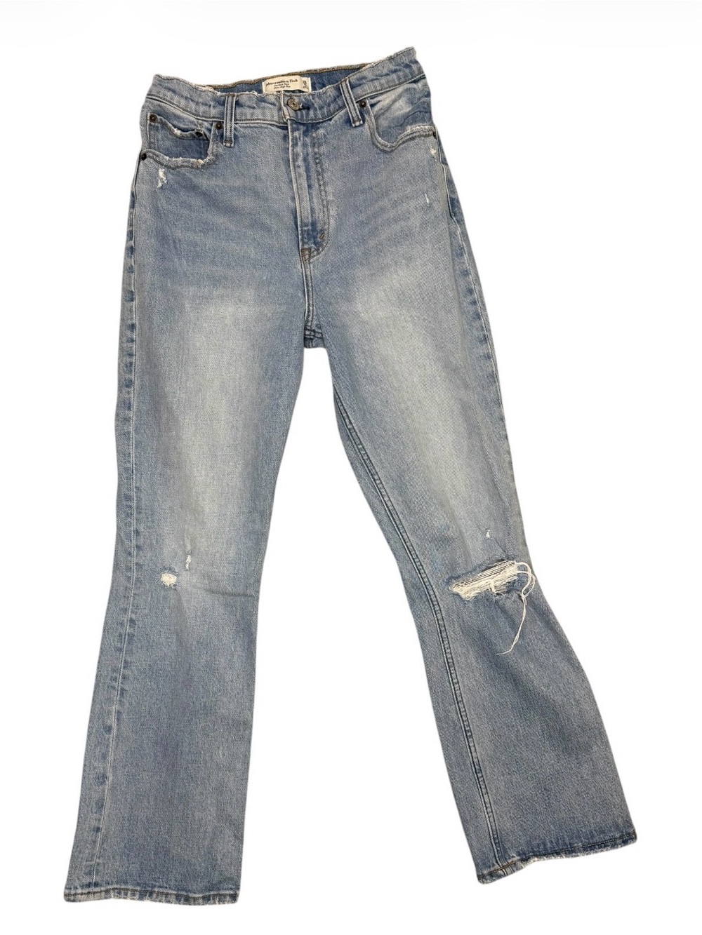 Abercrombie Kick Flare Ultra High Rise 28